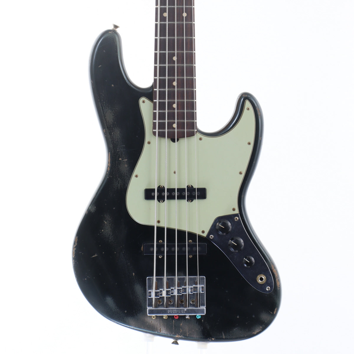 [SN CZ569974] USED Fender Custom Shop / MBS Custom Jazz Bass V Journeyman Relic by Jason Smith British Racing Green [12]