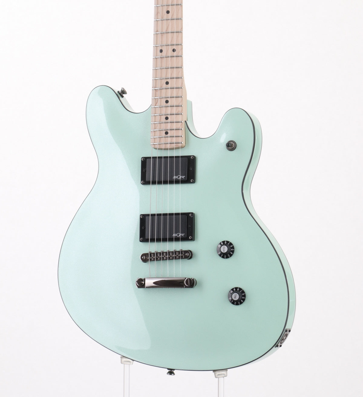 [SN ISS2006348] USED SQUIER / Contemporary Active Starcaster Surf Pearl [06]