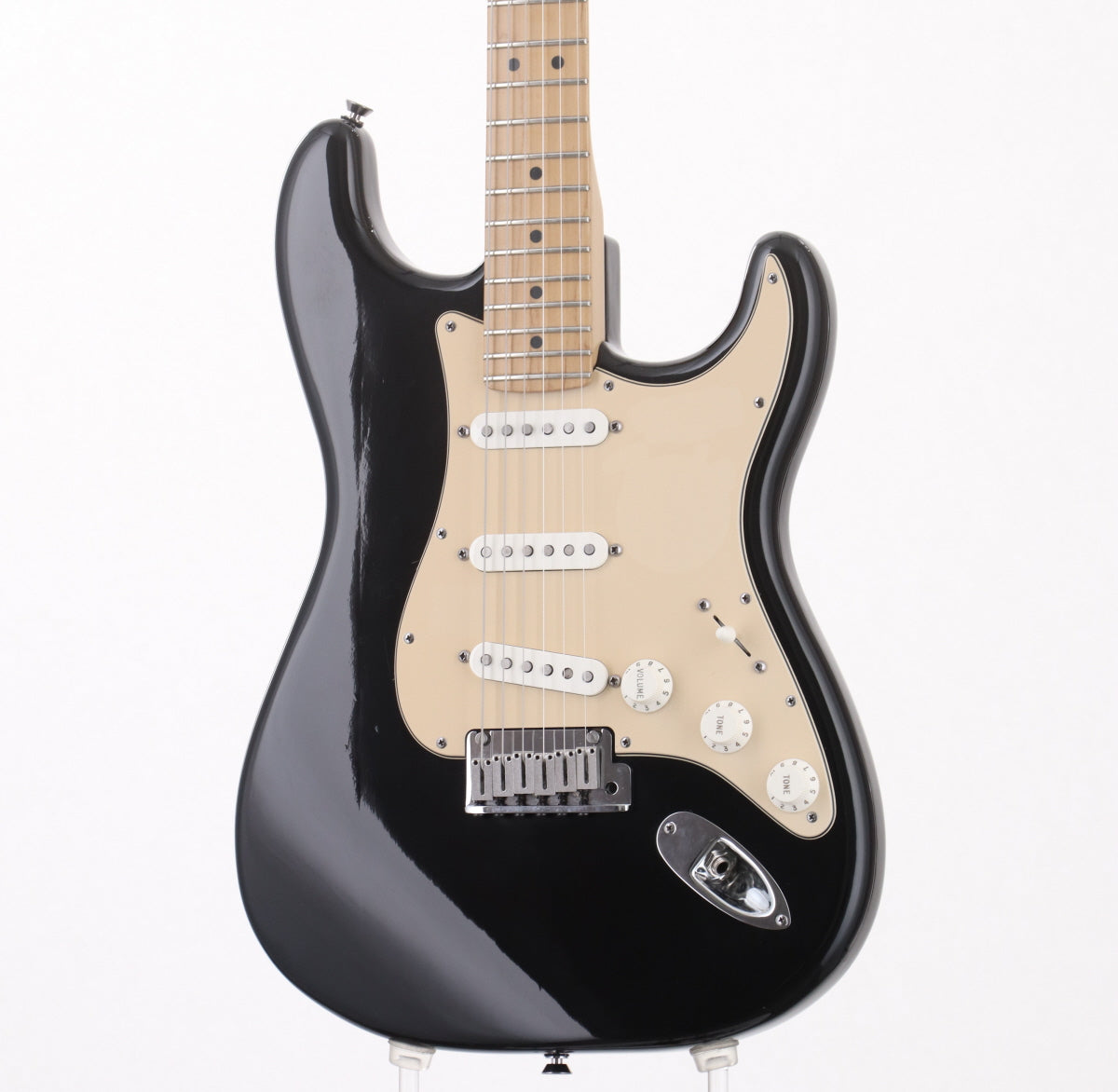[SN Z6129393] USED Fender USA / American Stratocaster Maple Fingerboard Black [3.47kg / 2006] Fender Stratocaster [08]