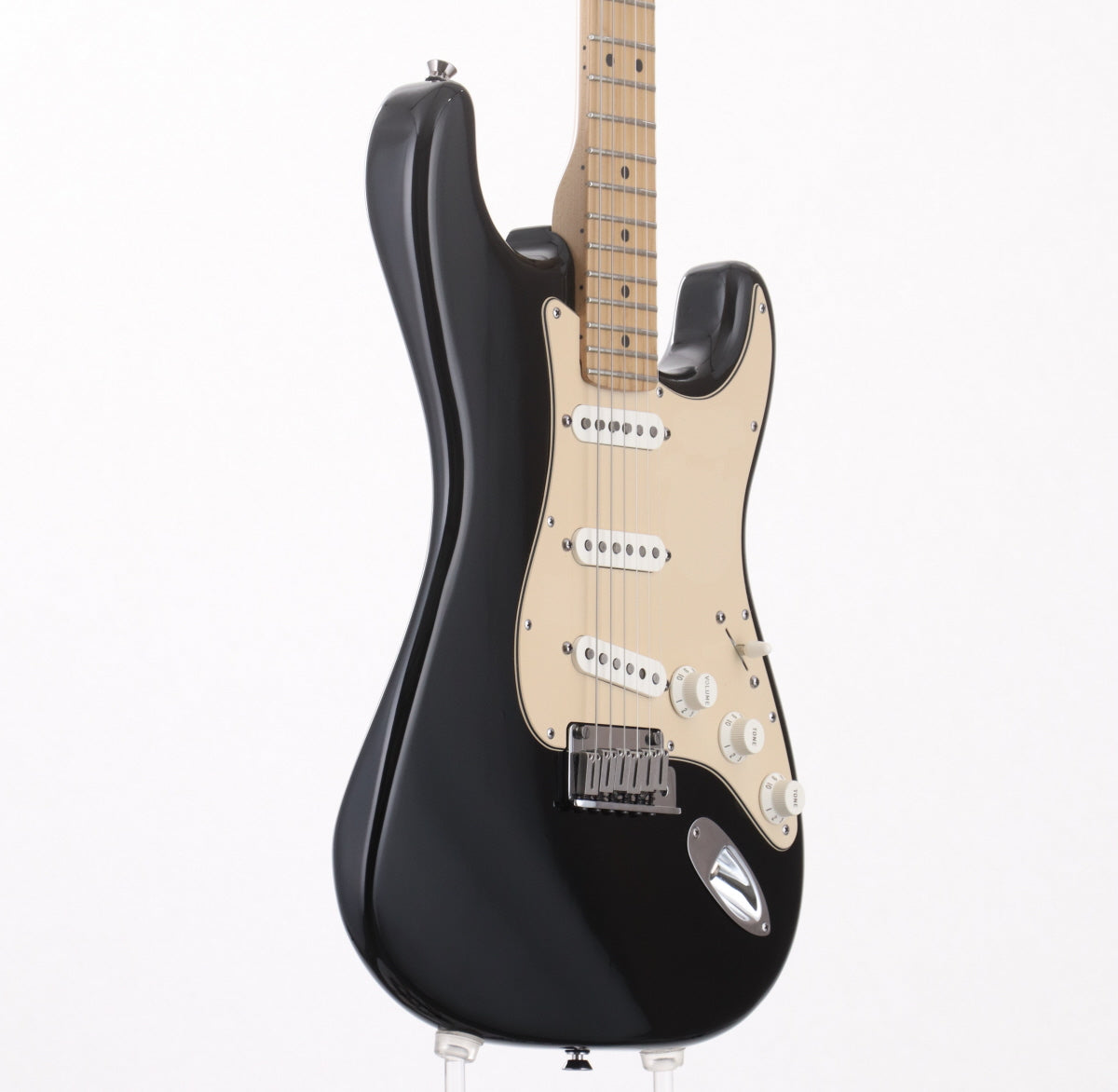 [SN Z6129393] USED Fender USA / American Stratocaster Maple Fingerboard Black [3.47kg / 2006] Fender Stratocaster [08]