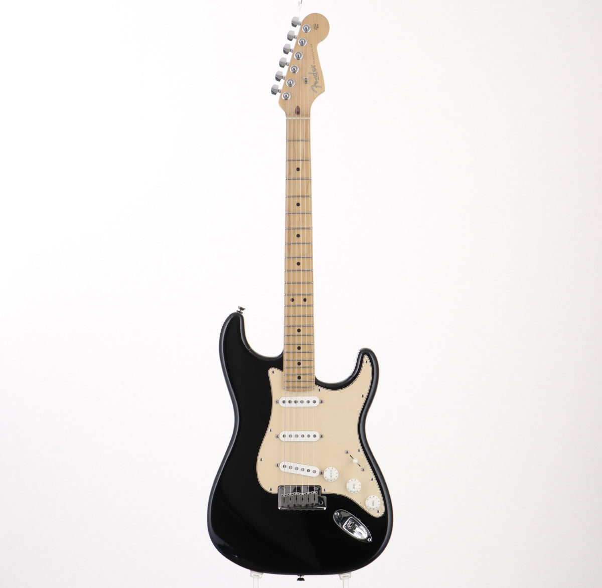 [SN Z6129393] USED Fender USA / American Stratocaster Maple Fingerboard Black [3.47kg / 2006] Fender Stratocaster [08]