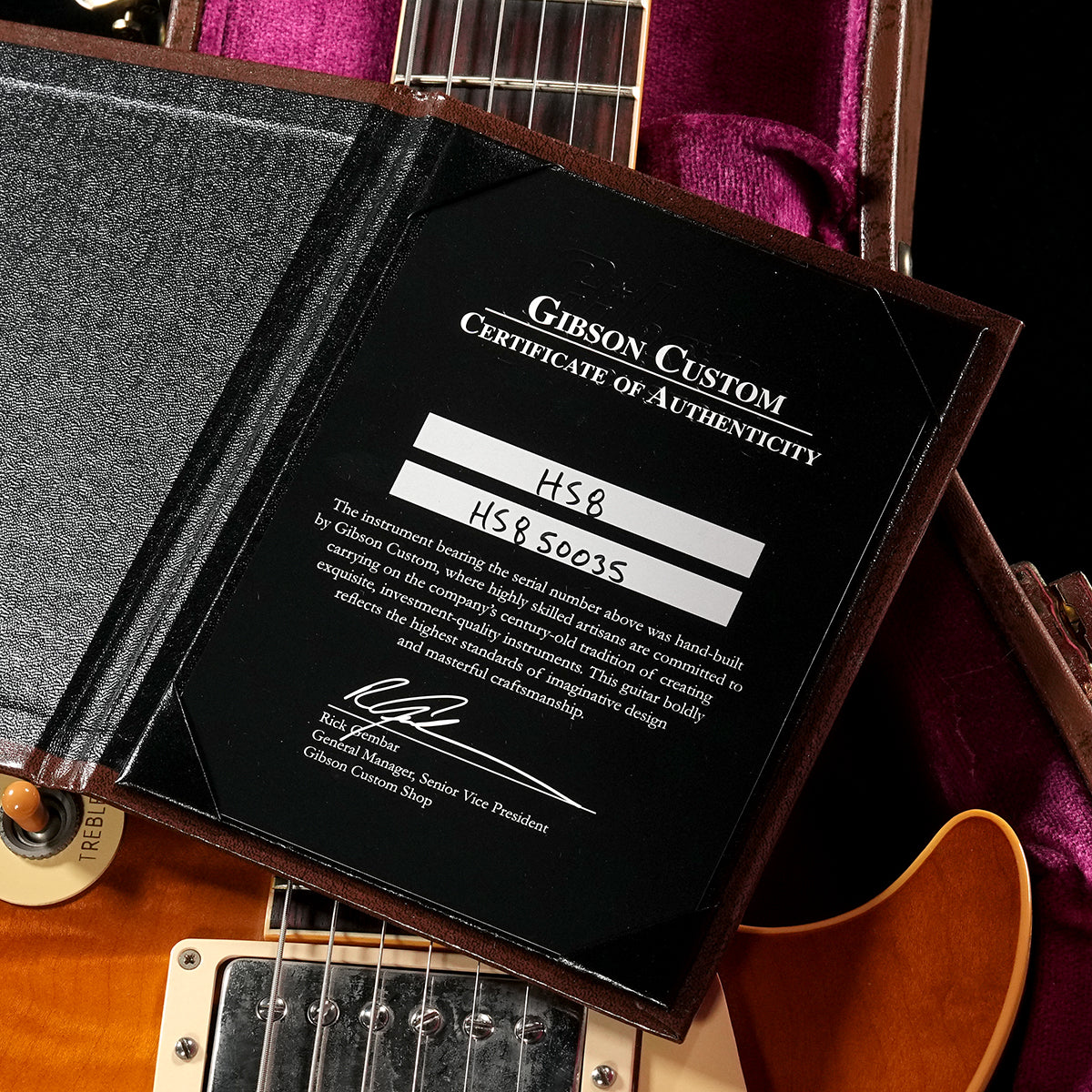[SN HS850035] USED Gibson Custom Shop / 2015 Historic Select 1958 Les Paul Reissue Hand Selected Top Bella Donna Burst [05]