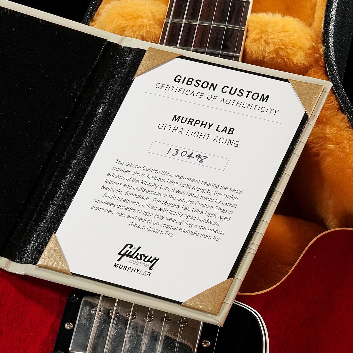 [SN 130498] USED Gibson Custom Shop / Murphy Lab 1961 ES-335 Reissue Ultra Light Aged [05]