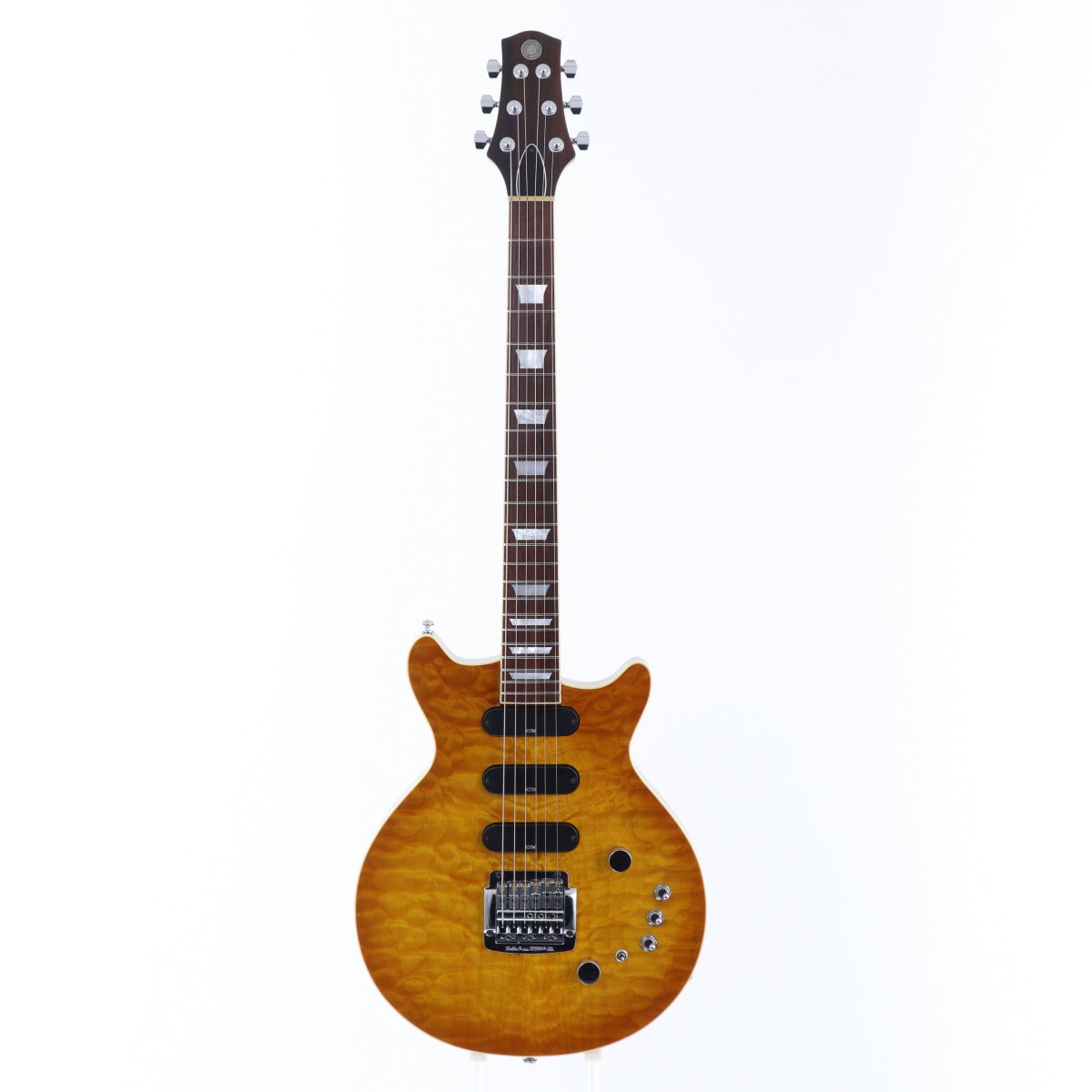 [SN 20190315] USED Kz Guitar Works / Kz ONE Semi-Hollow Kahler Lemon Yellow [12]