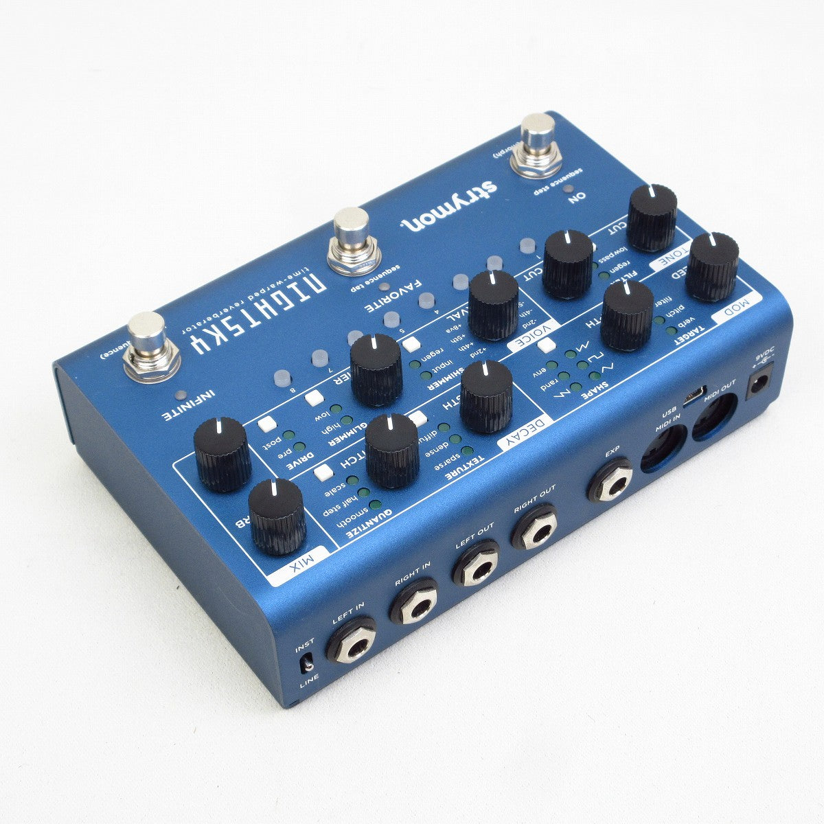 [SN S19-59713] USED strymon / NIGHTSKY Time-Warped Reverberator synthesis reverb [09]