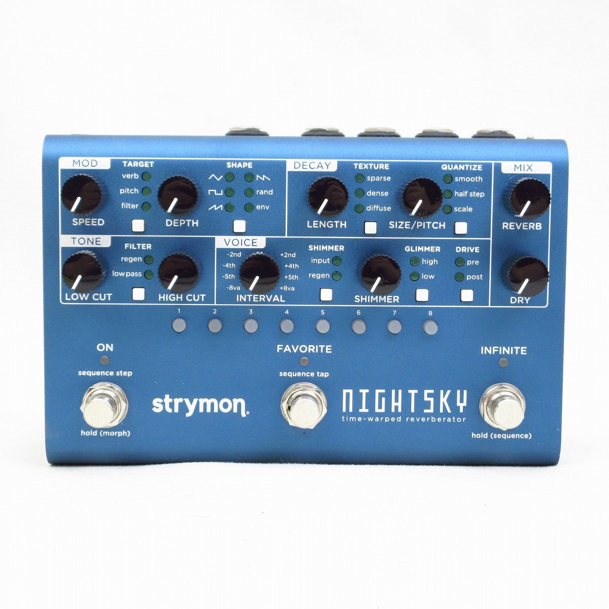 [SN S19-59713] USED strymon / NIGHTSKY Time-Warped Reverberator synthesis reverb [09]