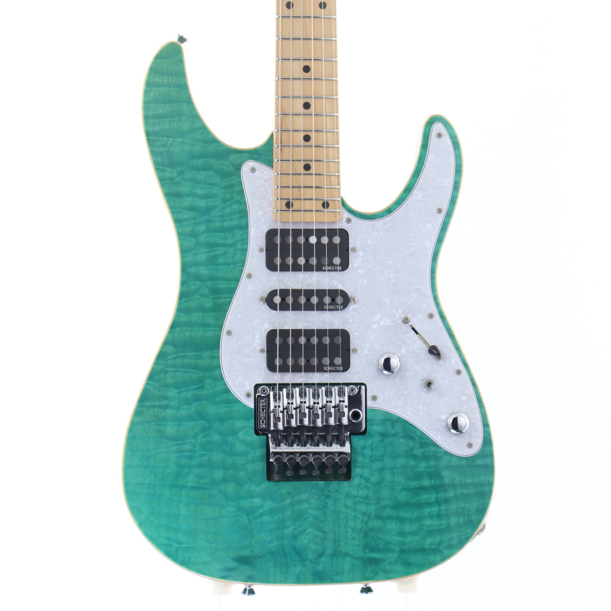 [SN SA0812333] USED Schecter / SD-II-24-AS See Thru Green [11]
