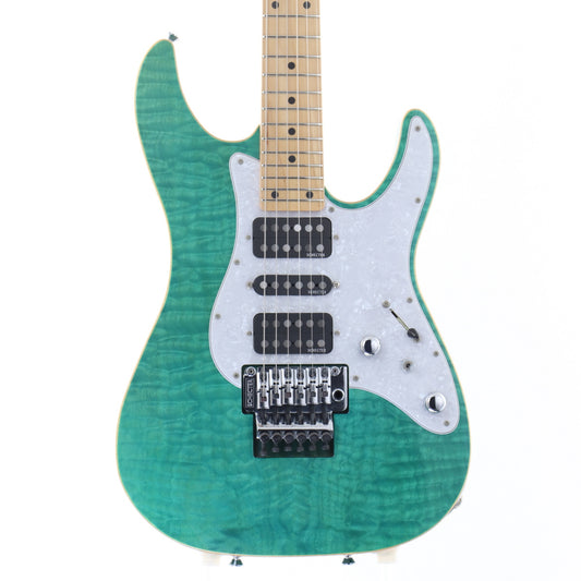 [SN SA0812333] USED Schecter / SD-II-24-AS See Thru Green [11]