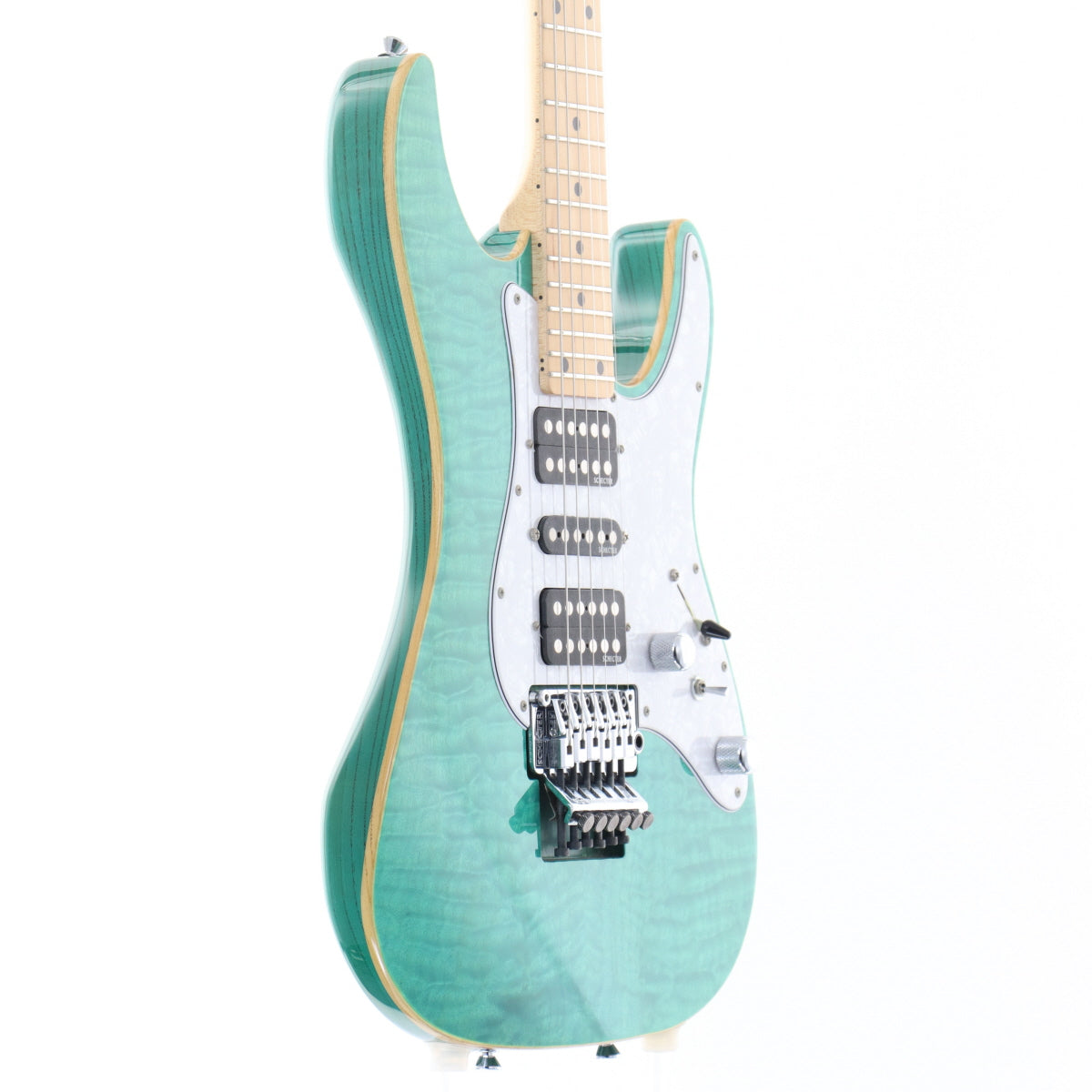 [SN SA0812333] USED Schecter / SD-II-24-AS See Thru Green [11]