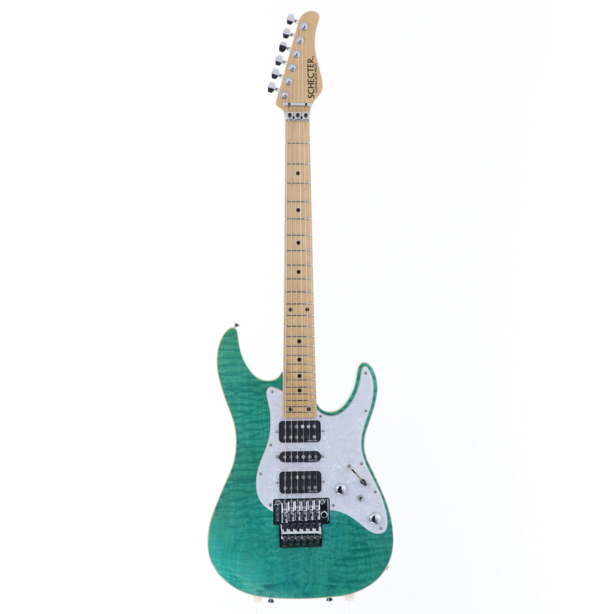[SN SA0812333] USED Schecter / SD-II-24-AS See Thru Green [11]
