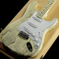 [SN CZ582764] USED Fender Custom Shop / Cocktail Stratocaster White Silver Hydro Dip With Trans Yellow by Dennis Galuszka [05]