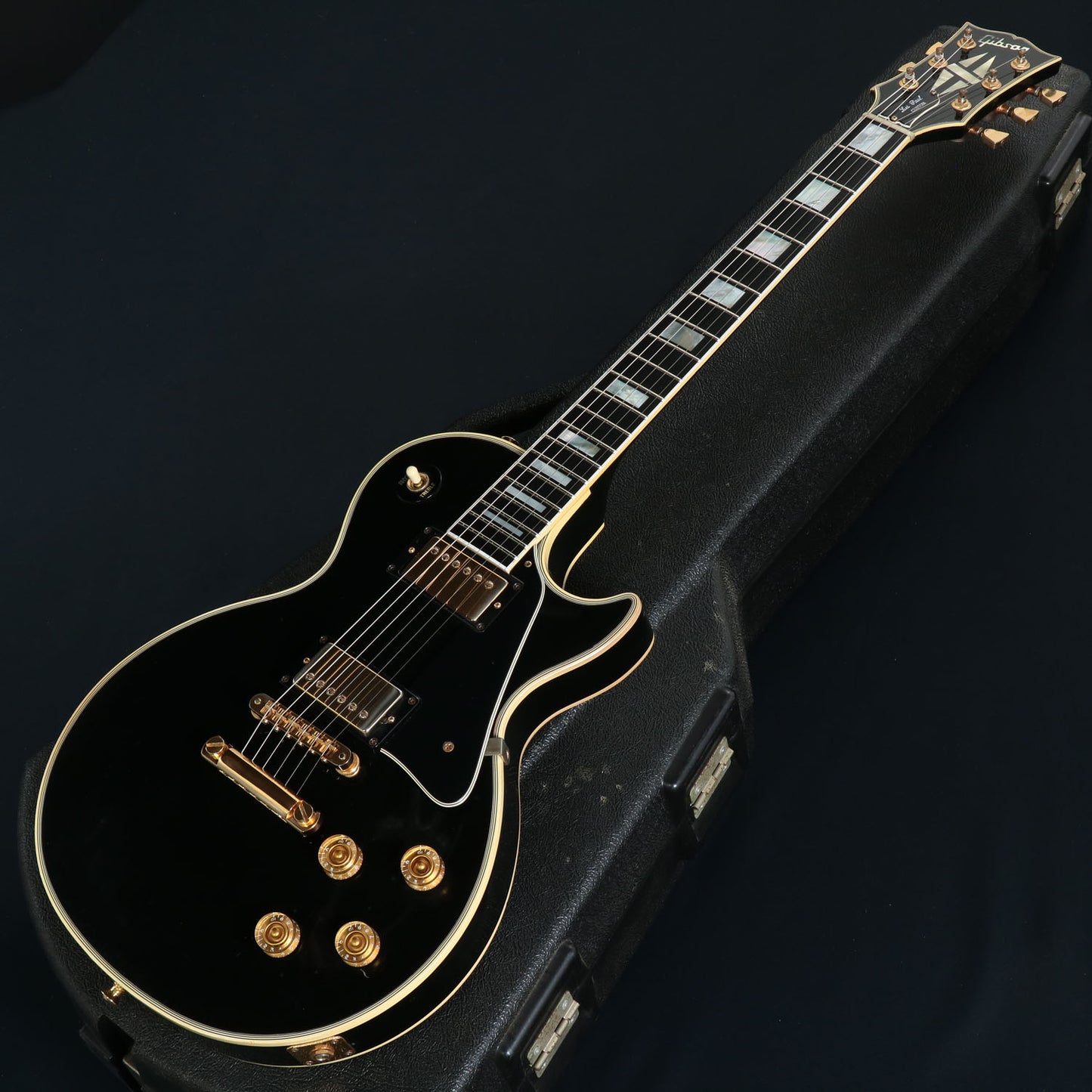 [SN 80767553] USED Gibson USA / Les Paul Custom Ebony [1987/4.50kg] Gibson Les Paul Custom Electric Guitar [08]