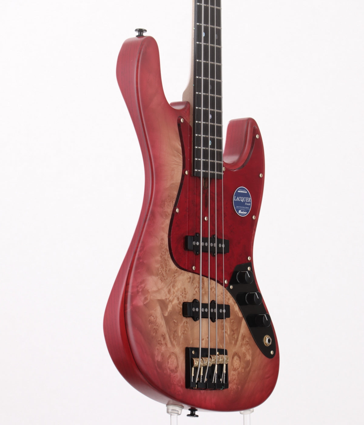 [SN 138774] USED Bacchus / Woodline DX4-EWC/BM RED-BS [4.33kg] Bacchus 4-string bass, burl maple [08]