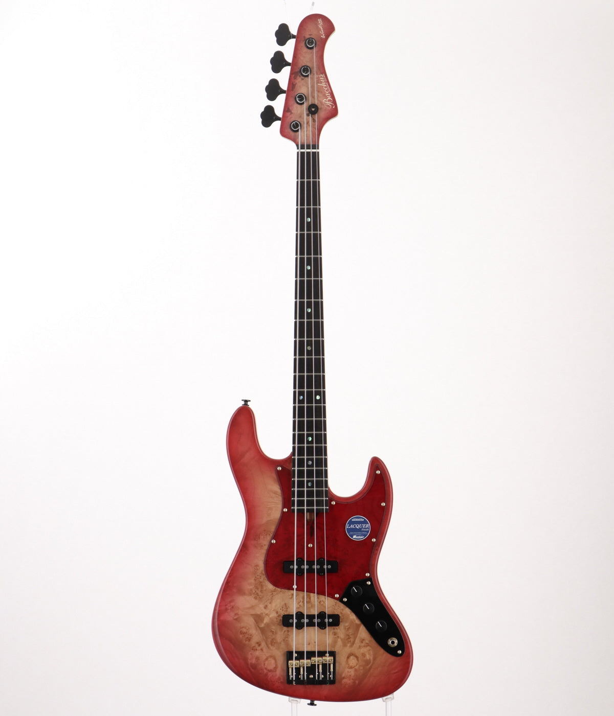[SN 138774] USED Bacchus / Woodline DX4-EWC/BM RED-BS [4.33kg] Bacchus 4-string bass, burl maple [08]