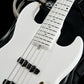[SN LG] USED Moon / JJ-5 Larry Graham Signature Model Snow White [05]