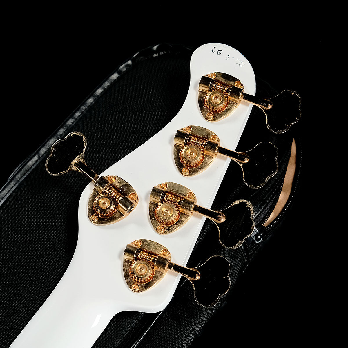 [SN LG] USED Moon / JJ-5 Larry Graham Signature Model Snow White [05]