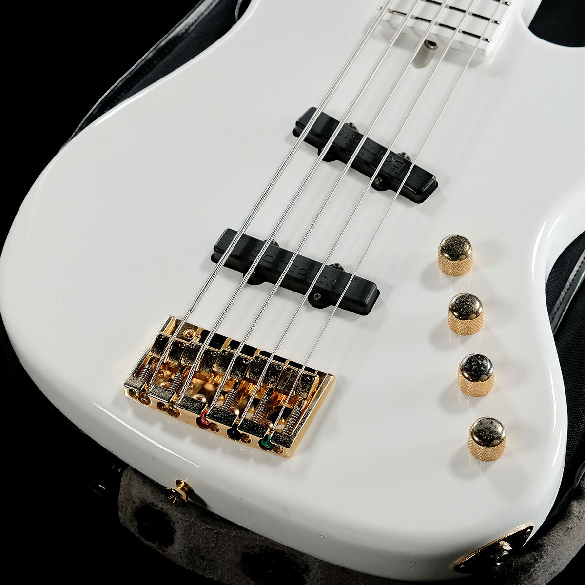 [SN LG] USED Moon / JJ-5 Larry Graham Signature Model Snow White [05]