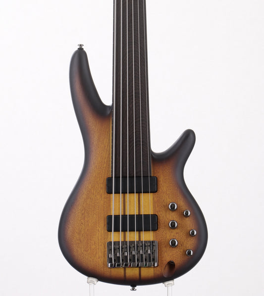 [SN I 230806854] USED Ibanez / SRF706 Brown Burst Flat [05]