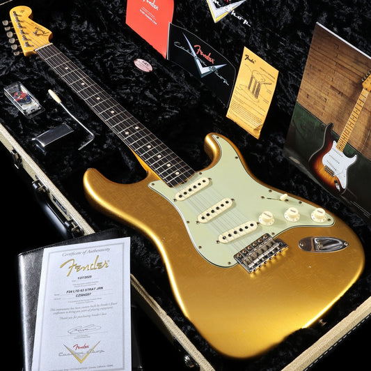 [SN CZ584207] USED Fender Custom Shop / Limited Edition 1963 Stratocaster Journeyman Relic Aged Aztec Gold [03]