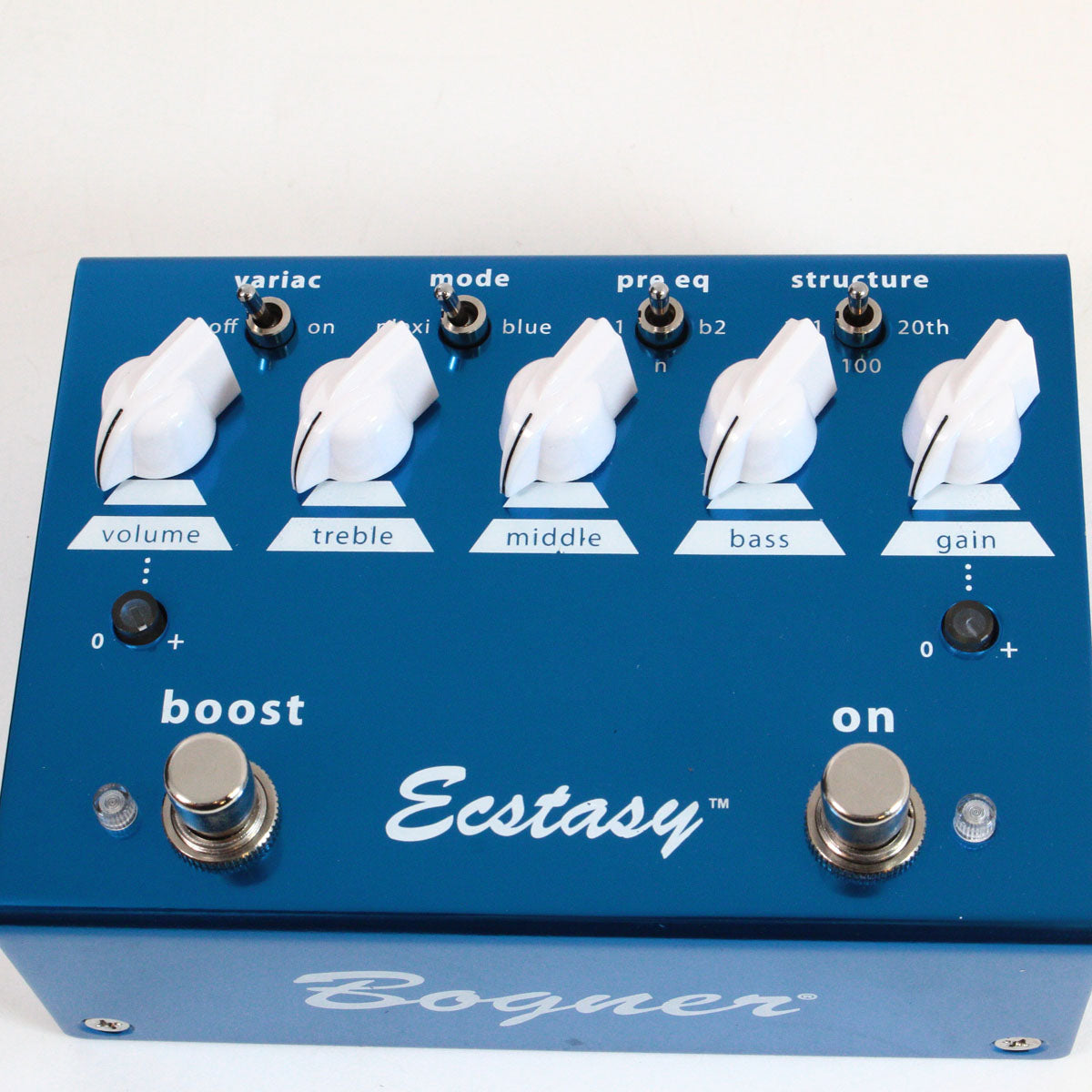 [SN 1062] USED BOGNER / Ecstasy Blue Pedal [05]