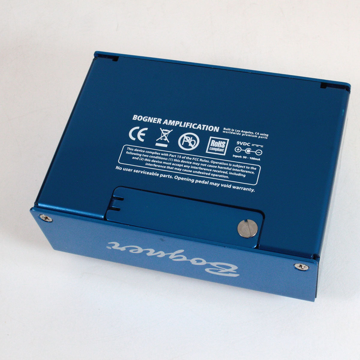 [SN 1062] USED BOGNER / Ecstasy Blue Pedal [05]