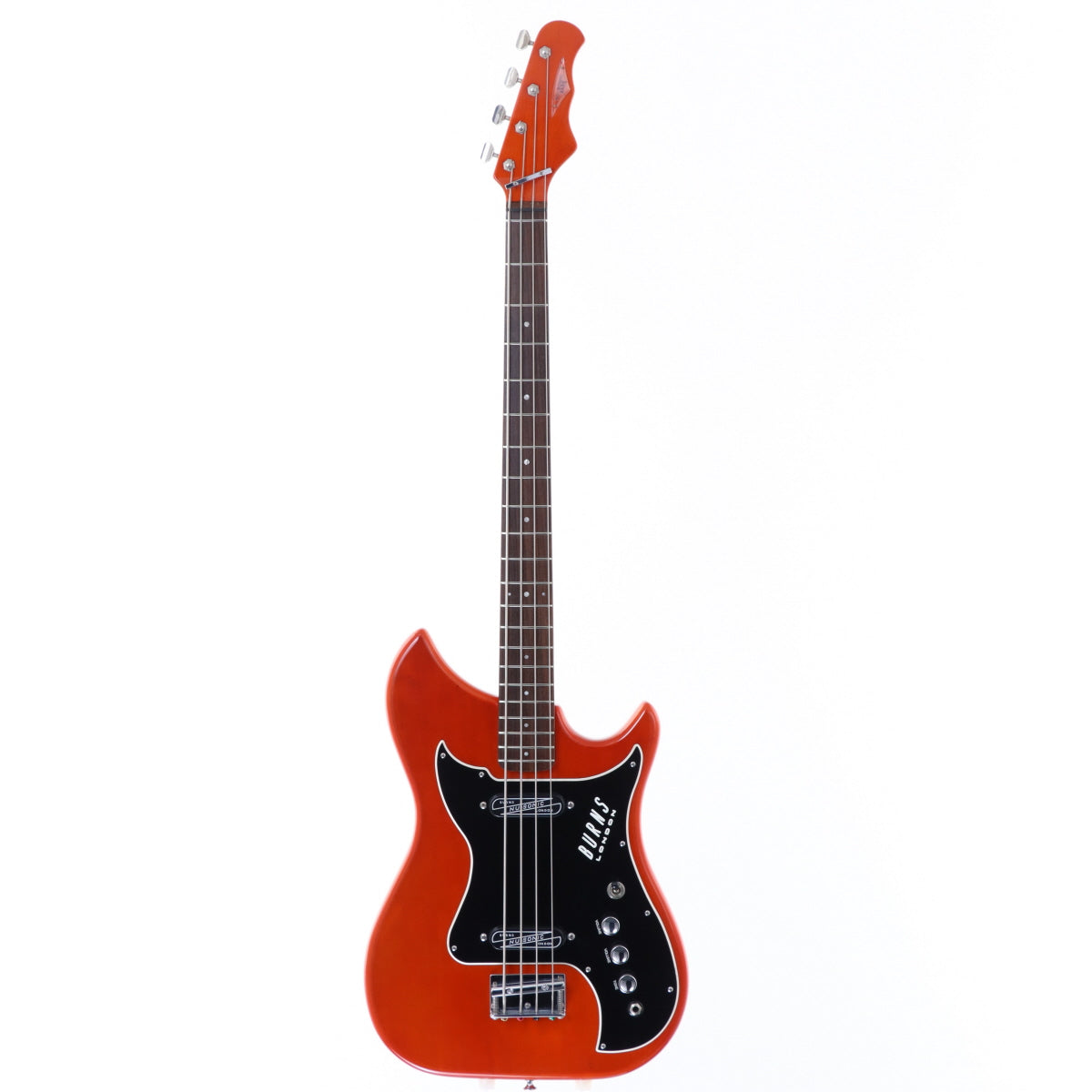 [SN 013712L] USED Burns London / NU-SONIC BASS Cherry Red [12]