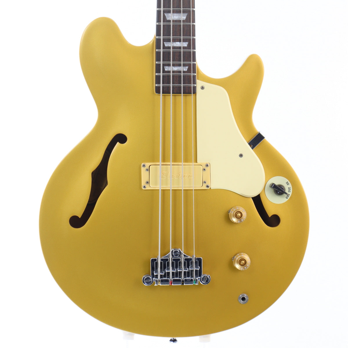 USED Epiphone / Jack Casady Bass Metallic Gold [11]