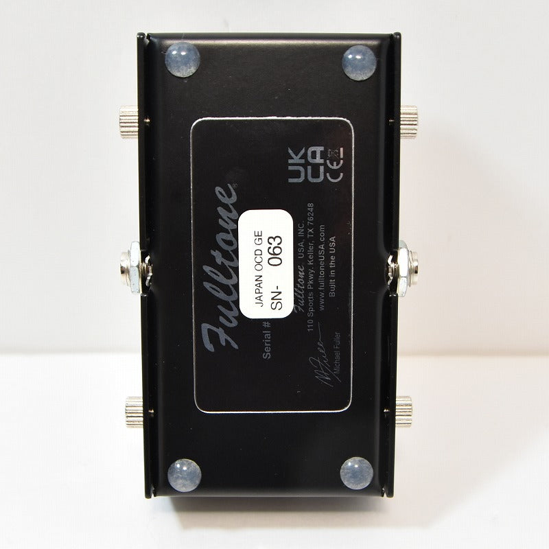 [SN 063] USED FULLTONE / OCD-Ge / OCD-Germanium / Black [12]