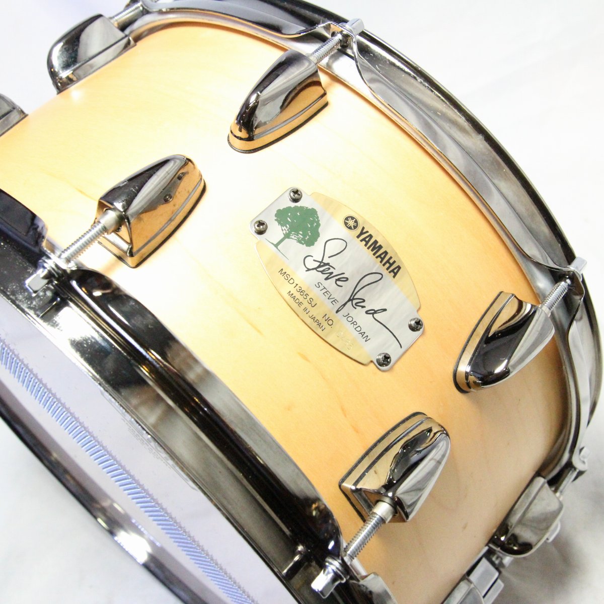 USED YAMAHA / MSD1365SJ Steve Jordan Signature Snare 13×6.5 Yamaha Snare Drum [08]