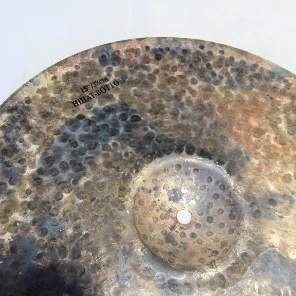USED TURKISH / KURAK 15inch HiHat 1286/1498g Hi-Hat Cymbal [08]