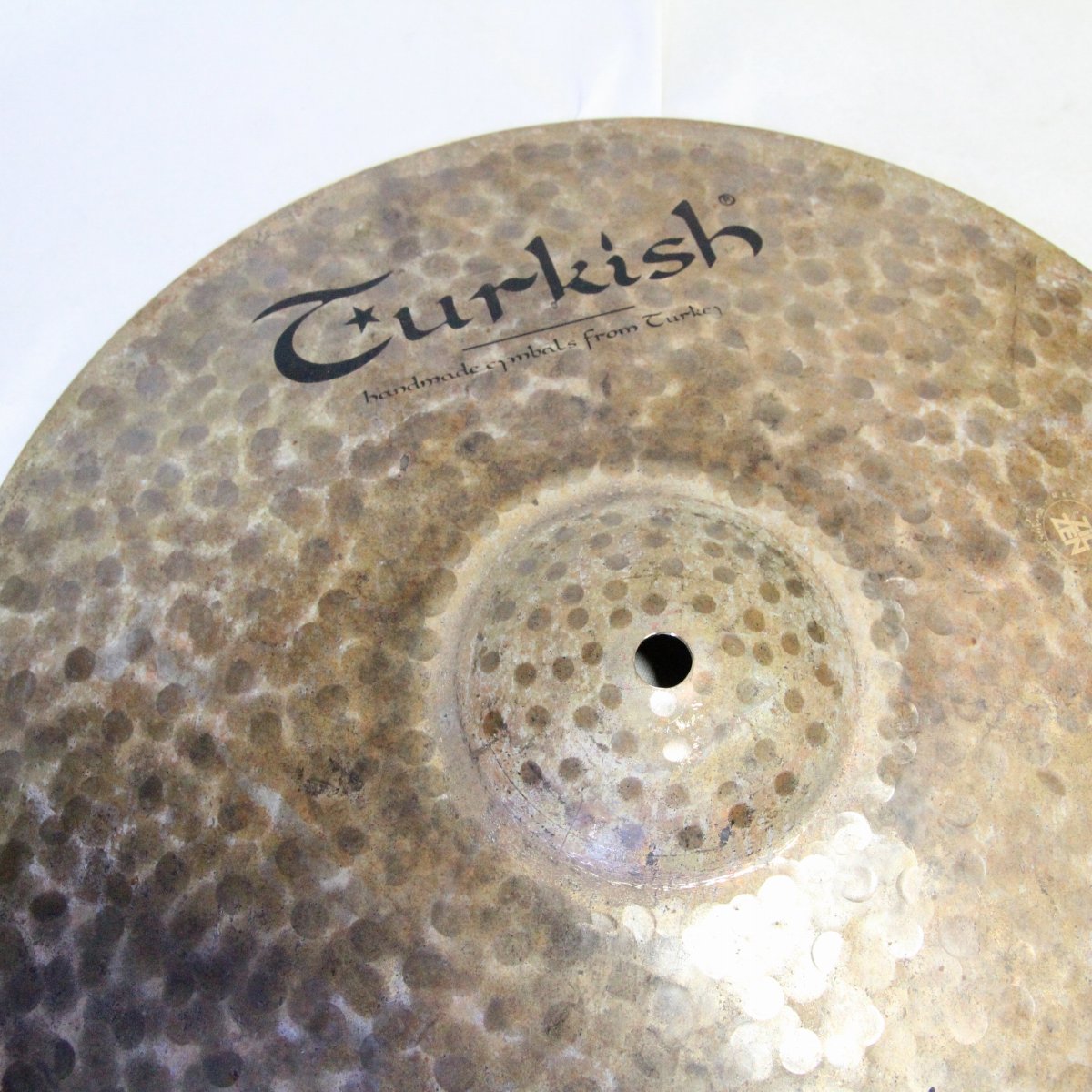 USED TURKISH / KURAK 15inch HiHat 1286/1498g Hi-Hat Cymbal [08]