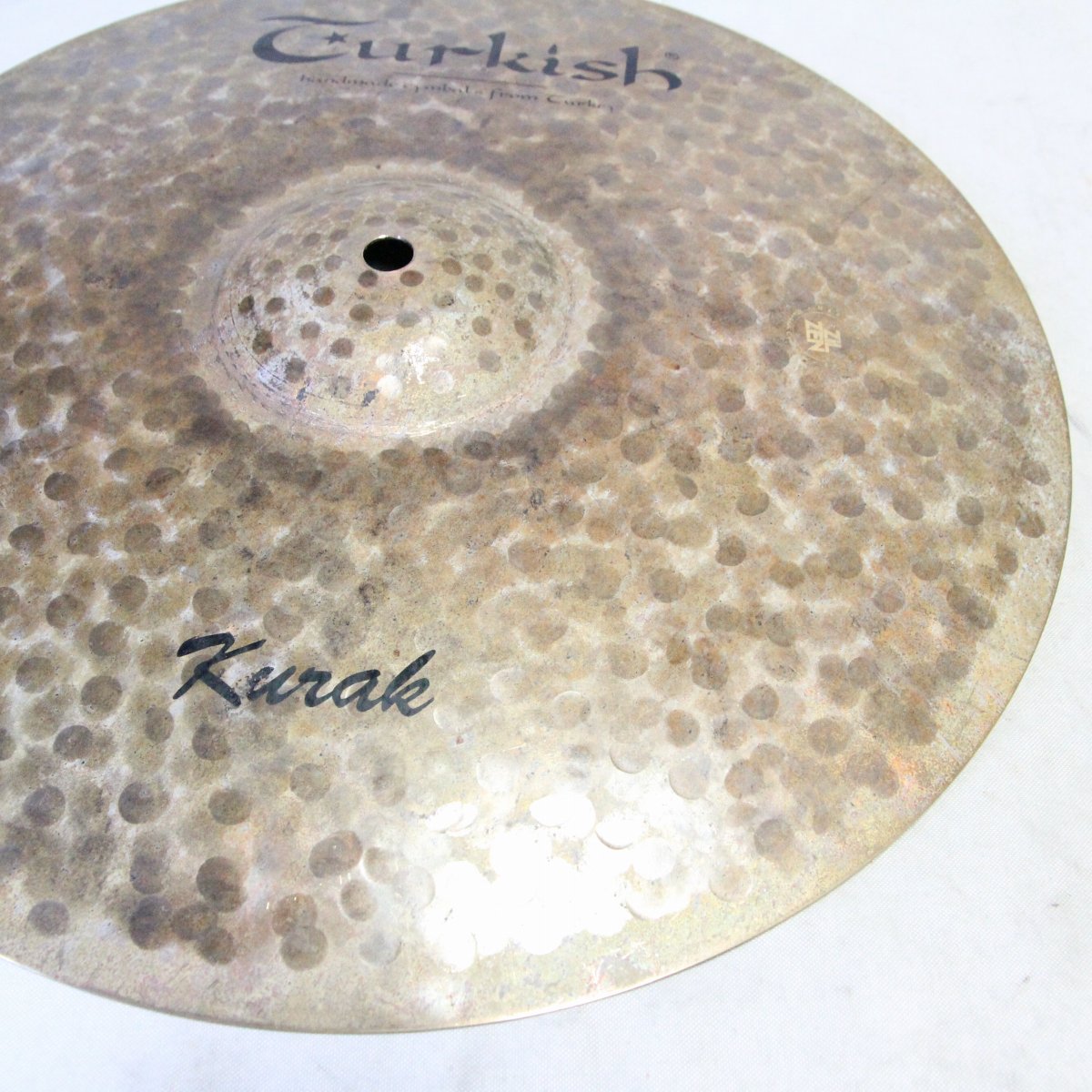 USED TURKISH / KURAK 15inch HiHat 1286/1498g Hi-Hat Cymbal [08]