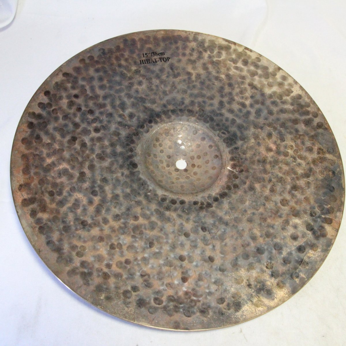 USED TURKISH / KURAK 15inch HiHat 1286/1498g Hi-Hat Cymbal [08]