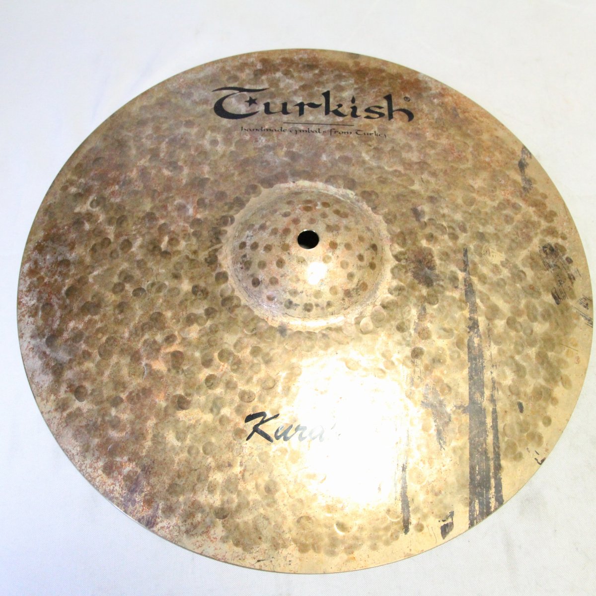 USED TURKISH / KURAK 15inch HiHat 1286/1498g Hi-Hat Cymbal [08]