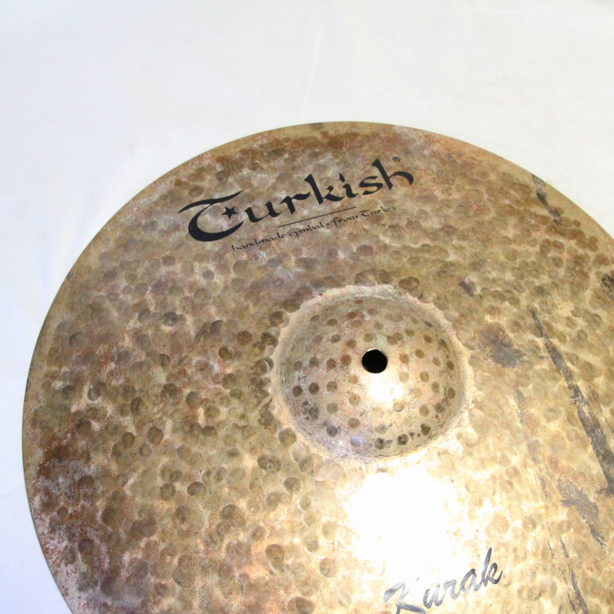 USED TURKISH / KURAK 15inch HiHat 1286/1498g Hi-Hat Cymbal [08]