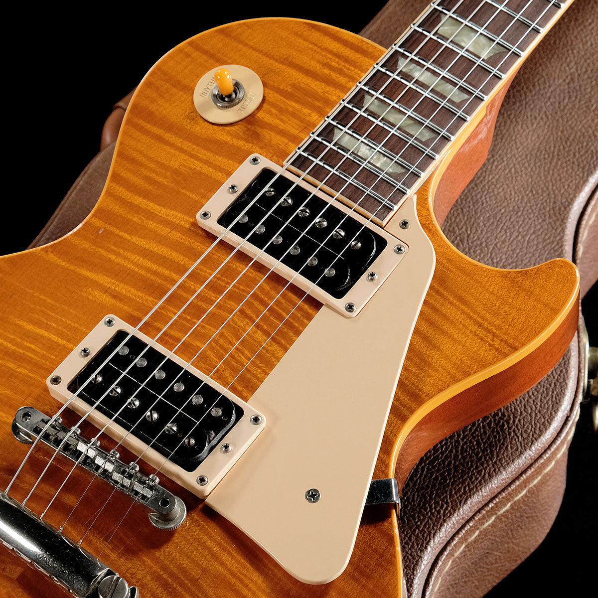 [SN 5 0464] USED Gibson USA / Les Paul Classic Premium Plus Trans Amber 1995 [05]