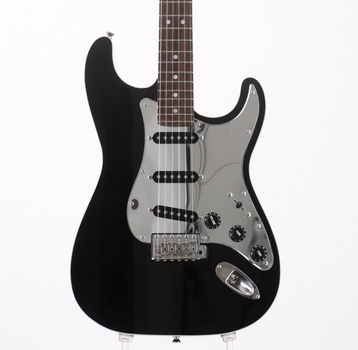 [SN JD18013476] USED Fender / FSR Aerodyne Stratocaster Black Rosewood Fingerboard Mirror PIckguard 2018 [09]
