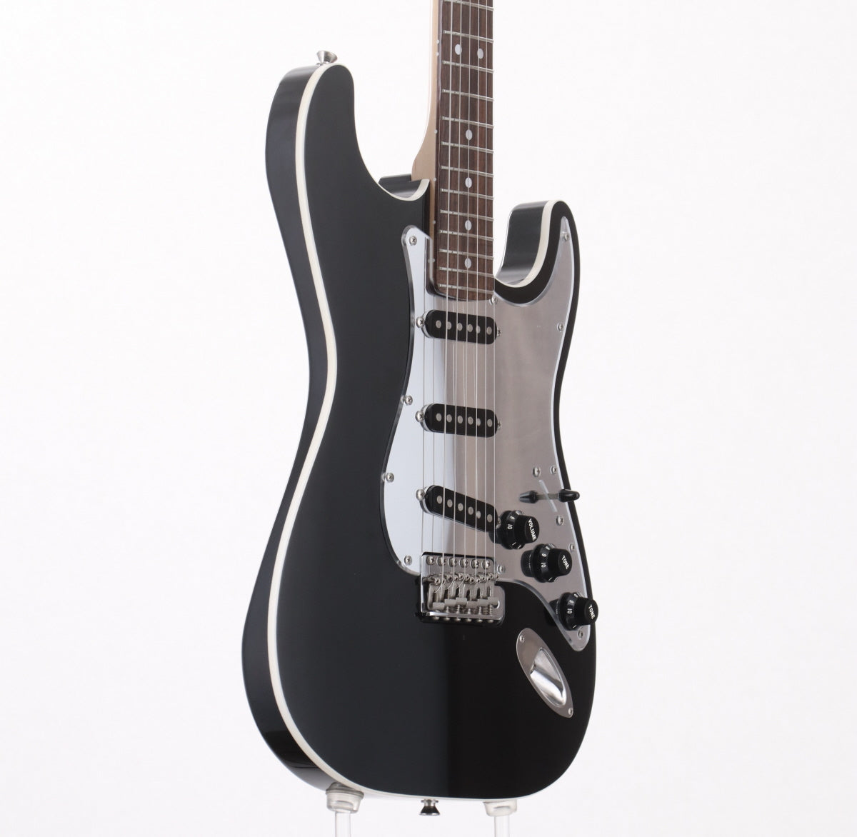 [SN JD18013476] USED Fender / FSR Aerodyne Stratocaster Black Rosewood Fingerboard Mirror PIckguard 2018 [09]