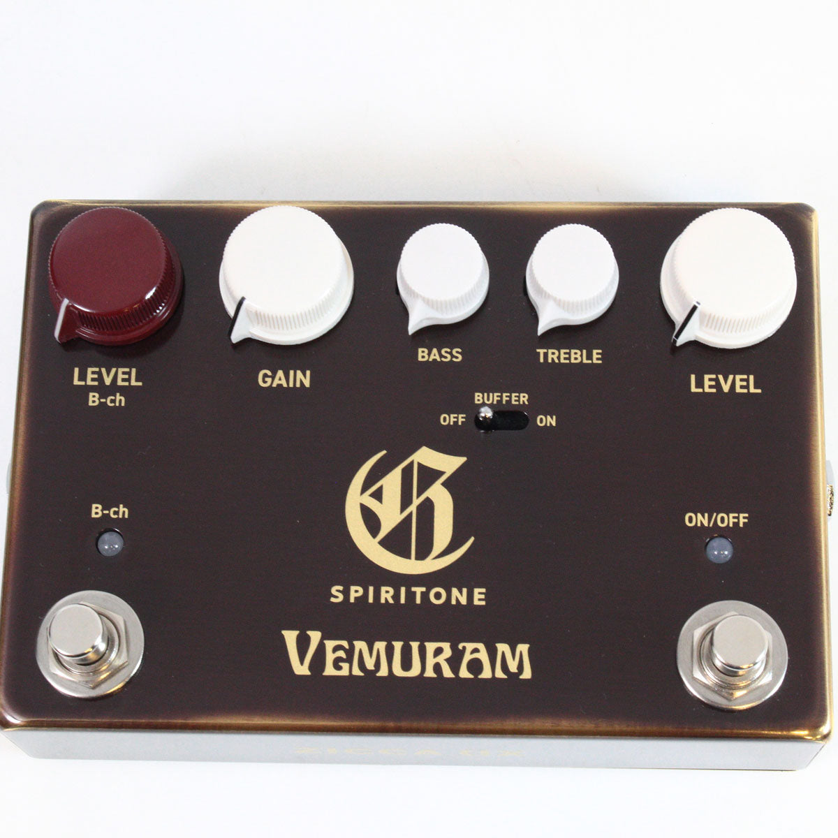 [SN ST01740] USED VEMURAM / SPIRITONE / Char Signature Overdrive [05]