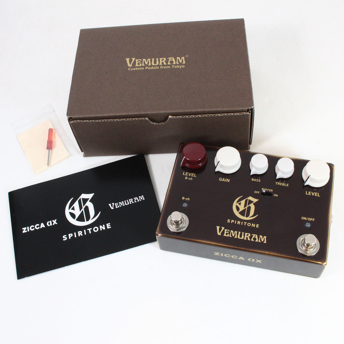 [SN ST01740] USED VEMURAM / SPIRITONE / Char Signature Overdrive [05]