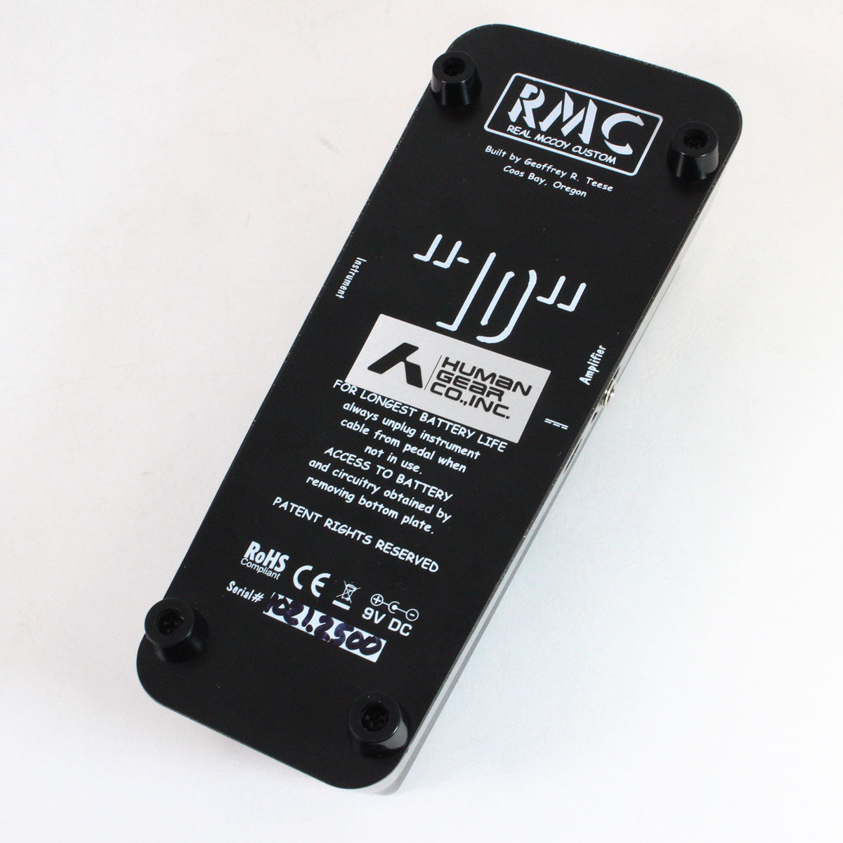 [SN 2500] USED RMC / RMC10 Perfect 10 Wah Pedal Gold [05]