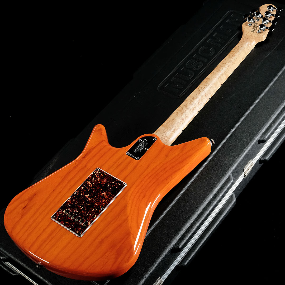 [SN G07643] USED Music man / 1999 Albert Lee Signature Model SSS Translucent Orange [05]