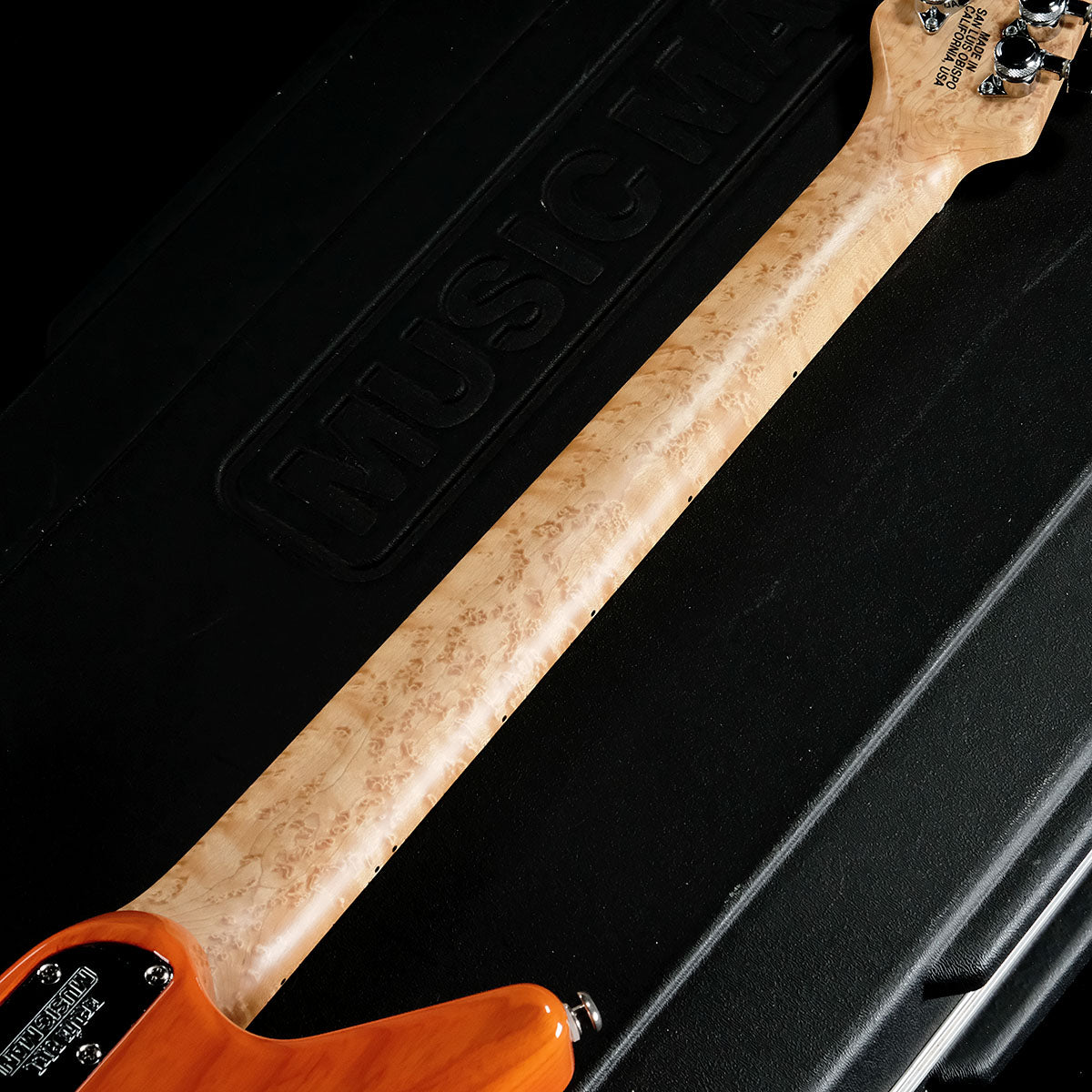 [SN G07643] USED Music man / 1999 Albert Lee Signature Model SSS Translucent Orange [05]