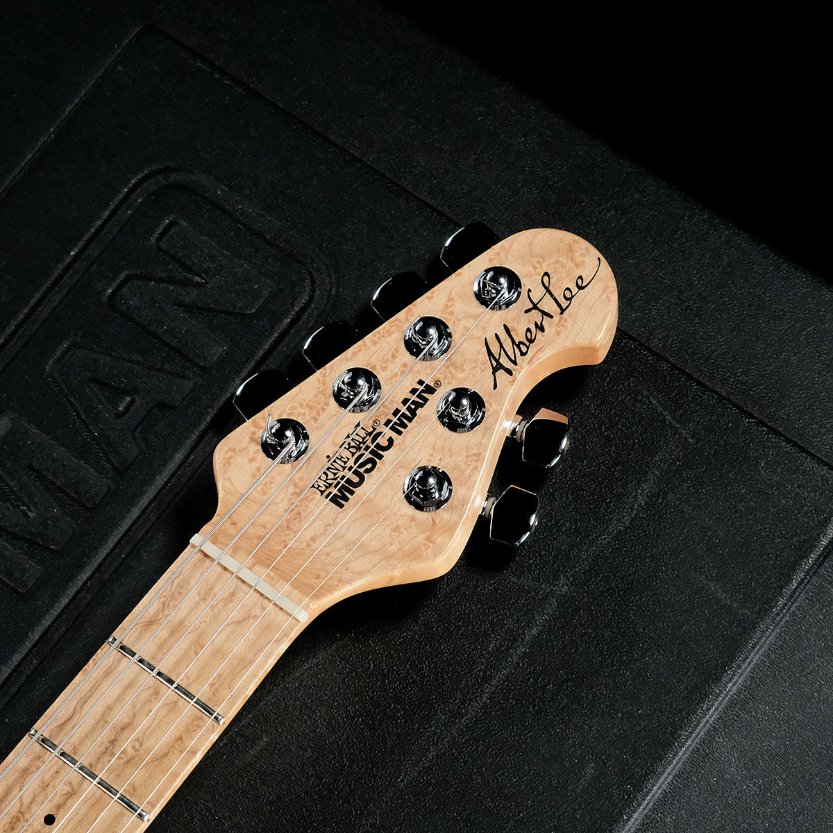 [SN G07643] USED Music man / 1999 Albert Lee Signature Model SSS Translucent Orange [05]