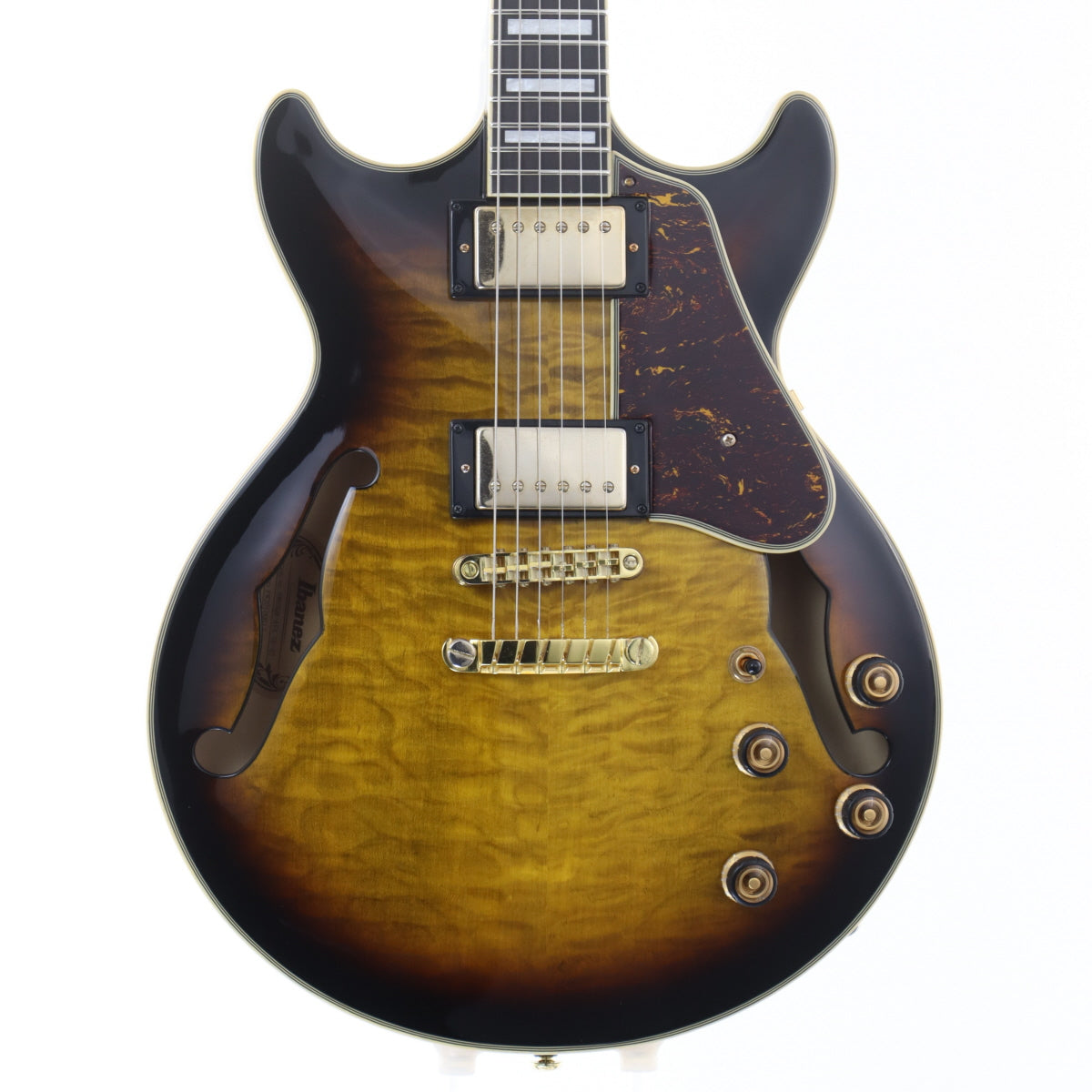[SN PW20100612] USED Ibanez / Artcore Expressionist AM93QM Antique Yellow Sunburst [12]