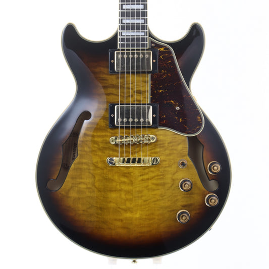 [SN PW20100612] USED Ibanez / Artcore Expressionist AM93QM Antique Yellow Sunburst [12]