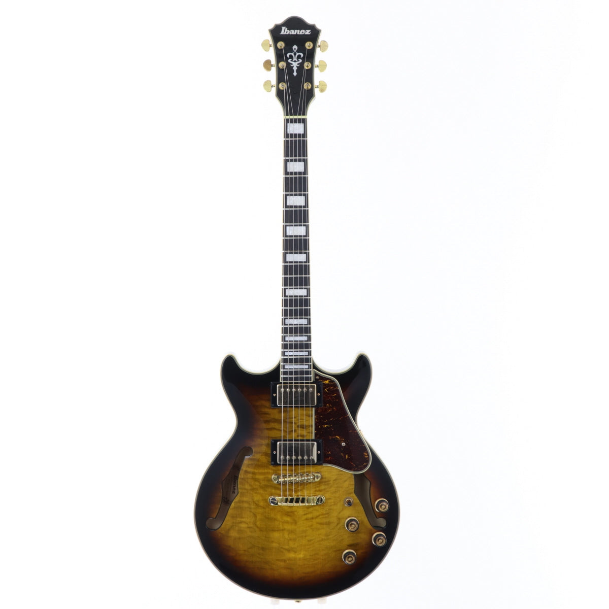 [SN PW20100612] USED Ibanez / Artcore Expressionist AM93QM Antique Yellow Sunburst [12]