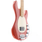 [SN E02609] USED MUSIC MAN / StingRay 4 2000 Fiesta Red [12]