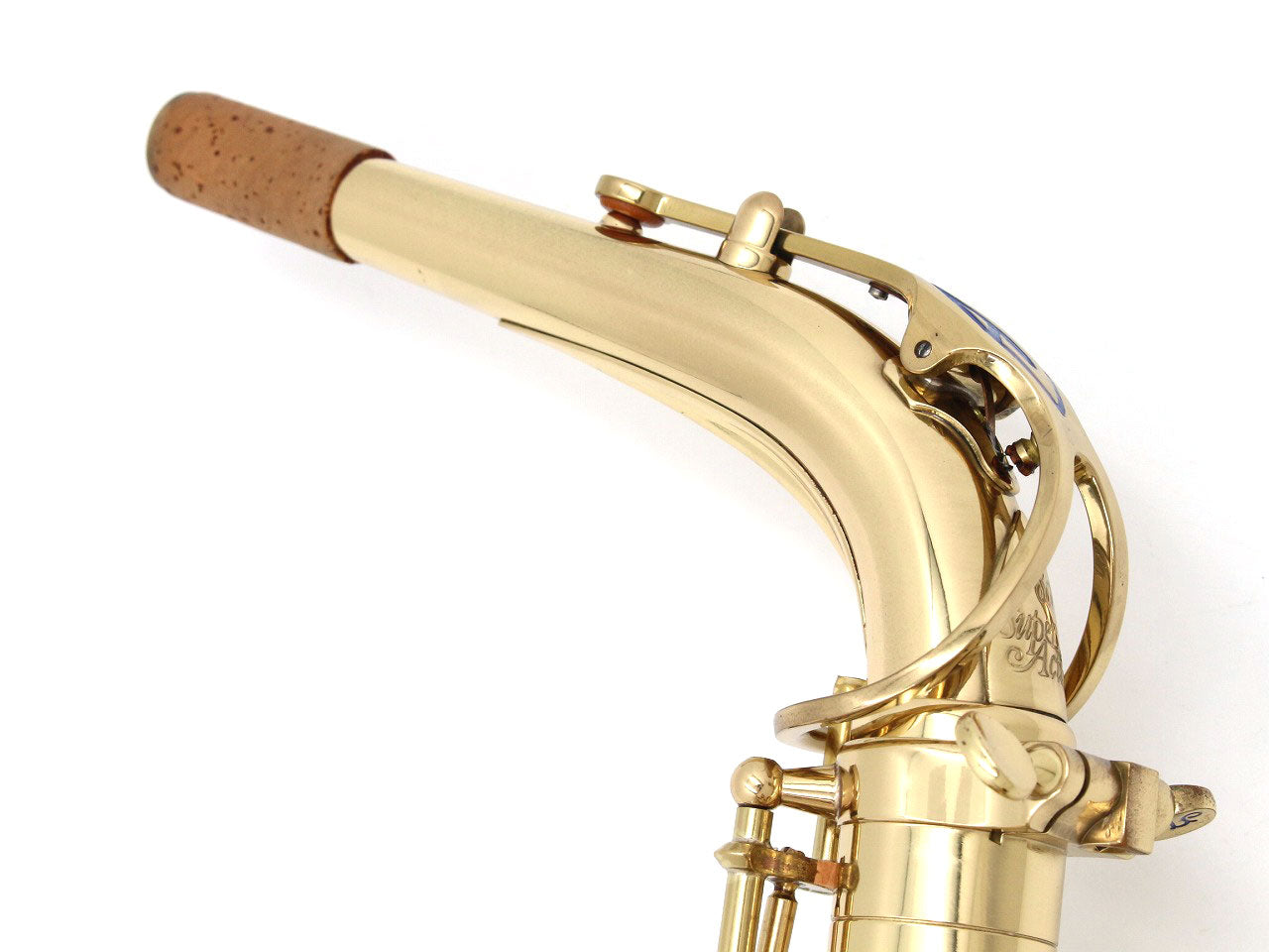 [SN 550198] USED SELMER / AS SA80II W/E GL lacquer with engraving [11]