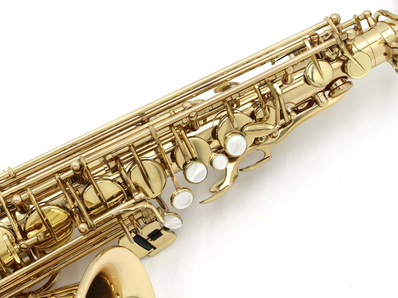 [SN 550198] USED SELMER / AS SA80II W/E GL lacquer with engraving [11]